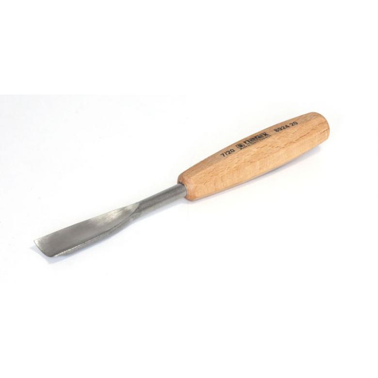 NAREX Dłuto rzeźbiarskie proste żłobak profil 7 o szerokości 20mm serii STANDARD (892420)