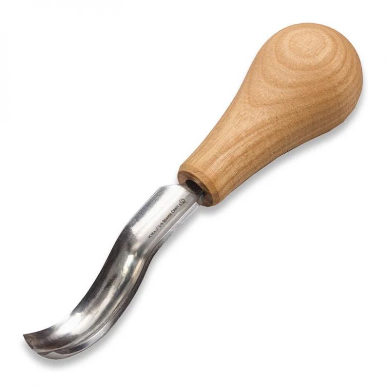 Beavercraft Dłuto do drzeworytu wygięte profil 8 14mm P8a/14