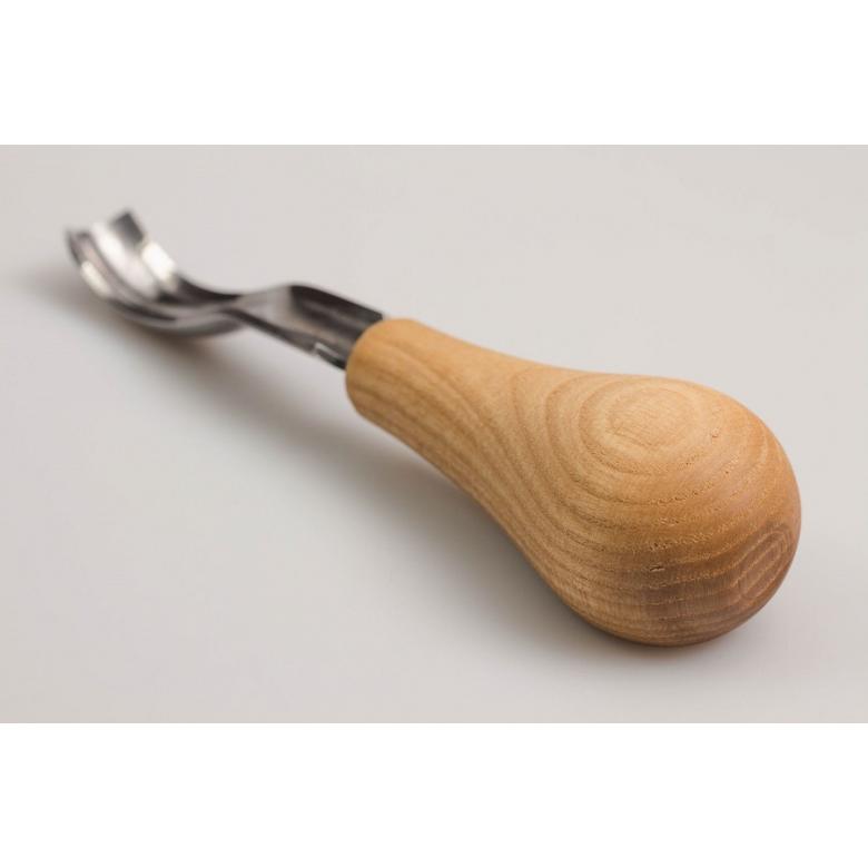 Beavercraft Dłuto do drzeworytu wygięte profil 8 14mm P8a/14