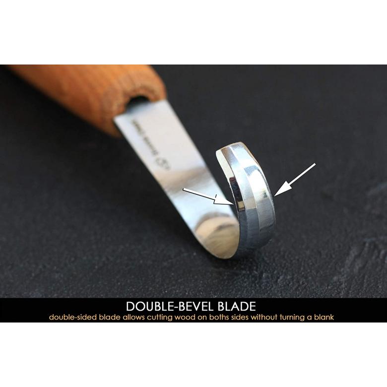 Beavercraft Nóż do łyżek rzeźbiarski średni 54 mm SK5R