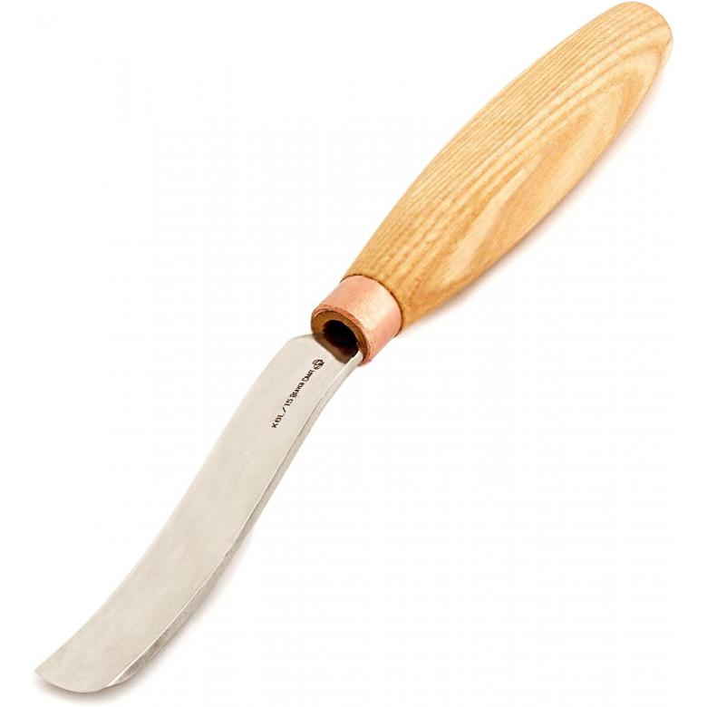 Beavercraft Dłuto rzeźbiarskie żłobak profil 6 wygięte 15mm K6L/15