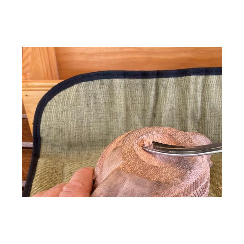 Beavercraft Zestaw do rzeźbienia 7 dłut profilowych + akcesoria do polerowaniaw etui SC03