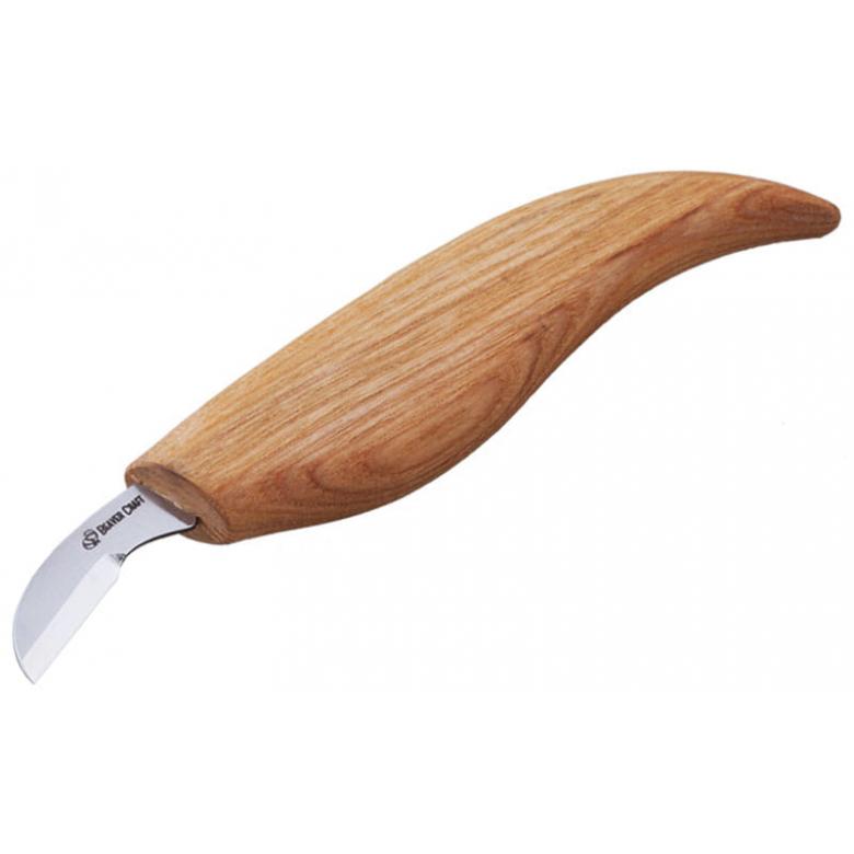 BeaverCraft Mały nóż rzeźbiarski do ryzowania C6 (C6)