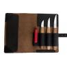 Beavercraft Zestaw 3 noży do rzeźbienia z akcesoriami polerskimi w etui S19X