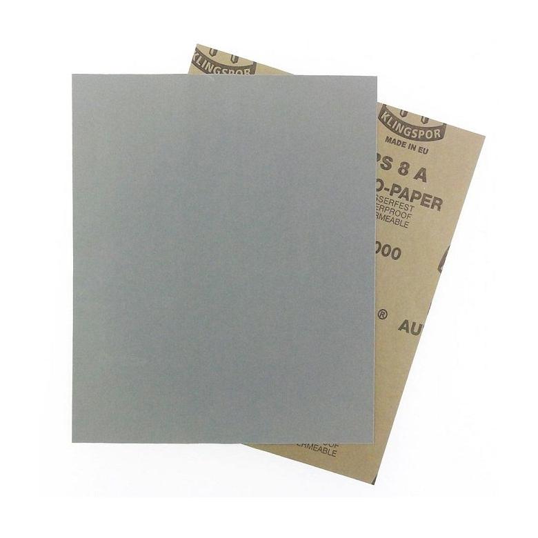 Klingspor papier ścierny wodny wodoodporny P1200 (269334)