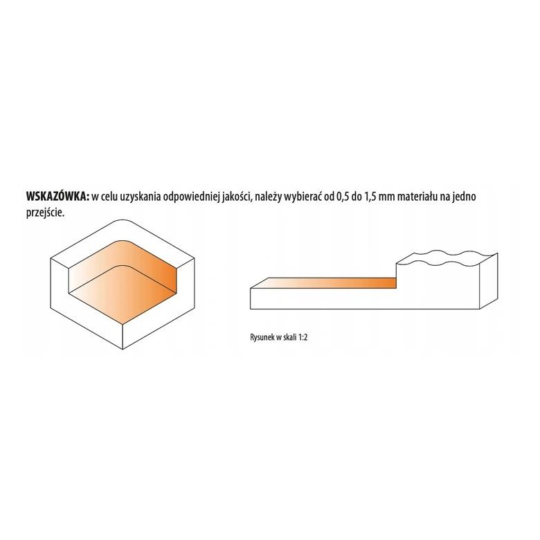 CMT Frez do planowania z płytkami wymiennymi D 38mm (663.005.11)