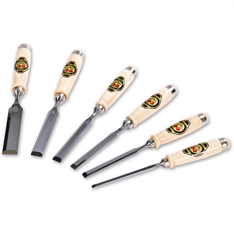 KIRSCHEN Dłuta stolarskie zestaw 6 szt 6-26mm (1101 HK)
