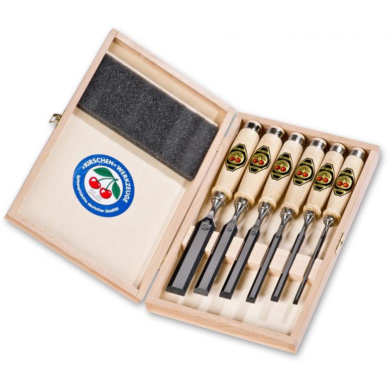 KIRSCHEN Dłuta stolarskie zestaw 6 szt 6-26mm (1101 HK)