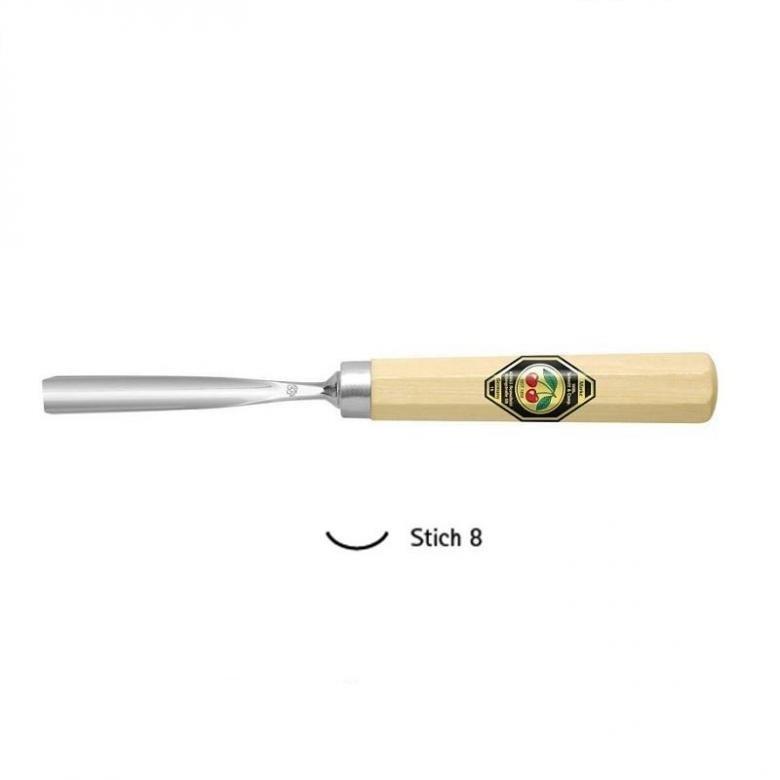 KIRSCHEN Dłuta snycerskie + noże + ostrzałka - zestaw 7 szt (3427000)