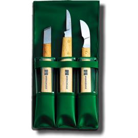 MHG GERMANY Noże rzeźbiarskie 3szt (1700.33)