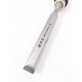 MHG GERMANY Dłuto stolarskie proste 14mm z grabową rękojeścią (1012.14) 2