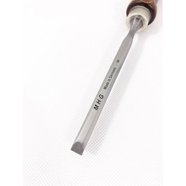MHG GERMANY Dłuto stolarskie proste 8mm z grabową rękojeścią (1012.08)