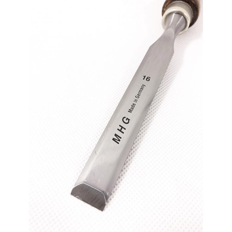 MHG GERMANY Dłuto stolarskie proste 16mm z grabową rękojeścią (1012.16)