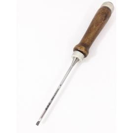 MHG GERMANY Dłuto stolarskie proste 4mm z grabową rękojeścią (1012.04)