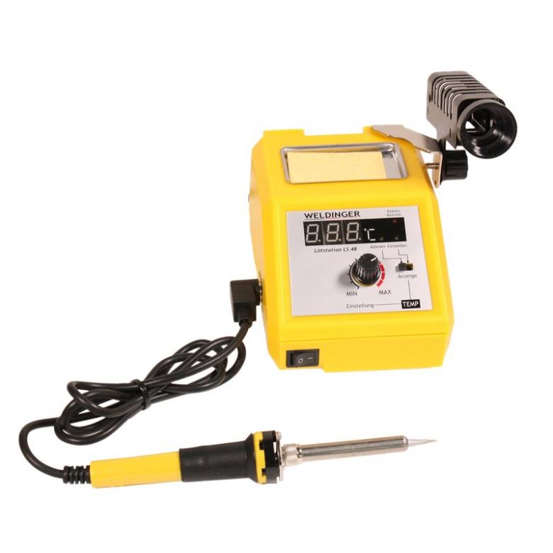 WELDINGER Stacja lutownicza z wyświetlaczem LED  LS48