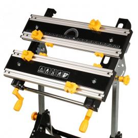 WELDINGER Składany stół warsztatowy 7-stopniowa regulacja, odchylana płyta z aluminium (stół roboczy) 4546 2