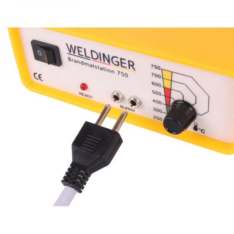 WELDINGER Pirograf, wypalarka do drewna BS750, 40W, 250-750°C (2750)