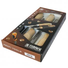 NAREX Dłuta stolarskie proste WOOD LINE - zestaw 4szt 8-32mm (863110)