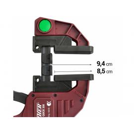 PIHER ścisk stolarski Maxi Quick 300 kg 300x94mm (P52692) 2