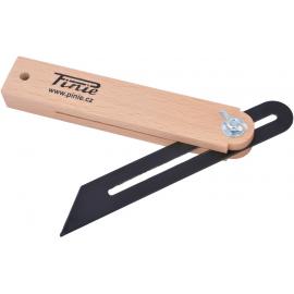PINIE Kątownik stolarski nastawny 350 x 35 mm  (PI40-7)