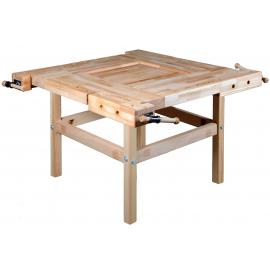 PINIE Stół stolarski dla dzieci SCHOOL2 z 4 stanowiskami (SCHOOL2/850)