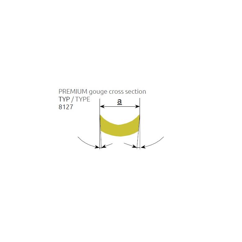 NAREX Dłuto stolarskie żłobak PREMIUM serii WOOD LINE PLUS 10mm (812710)