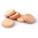 PINIE Zaślepki drewniane sosna lite Ø20 x 7mm 650szt  1kg (111-20001)