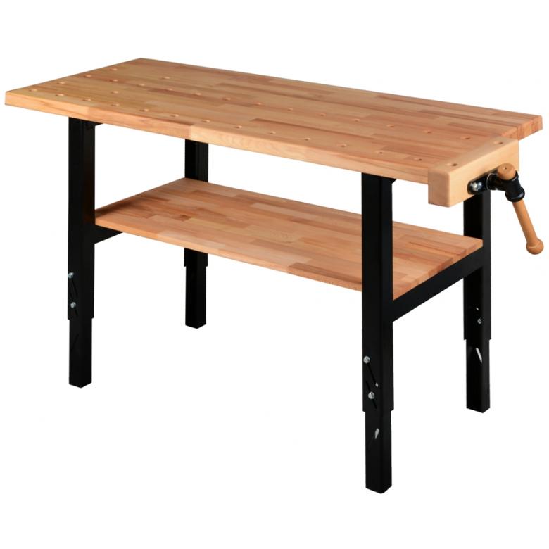 PINIE Stół stolarski z imadłem HOBBY 2000x600mm (HOBBY 3-1FLEXI)