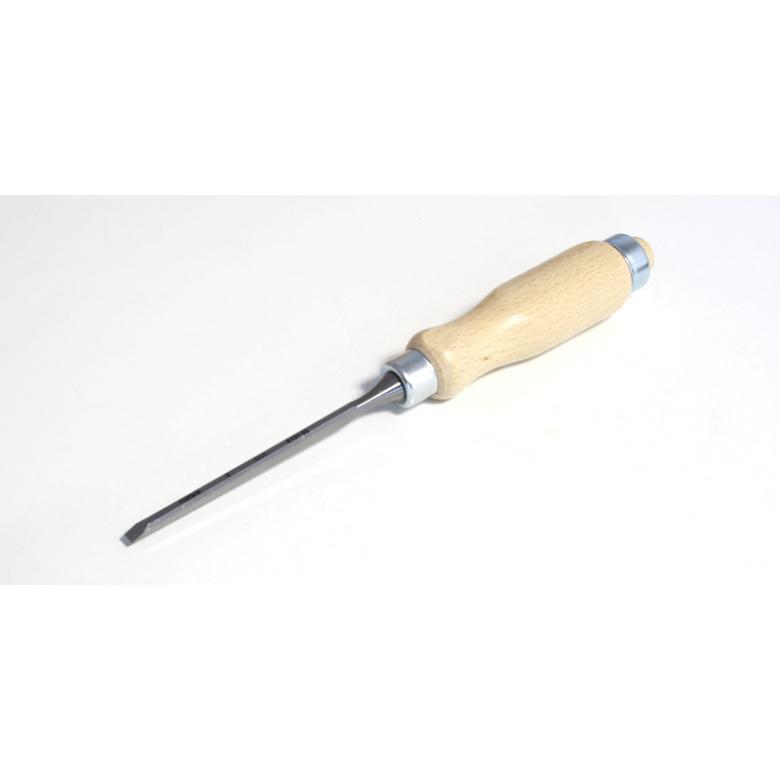 NAREX Dłuto stolarskie proste z fazowaniem bocznym serii WOOD LINE PROFI 6mm (810106)