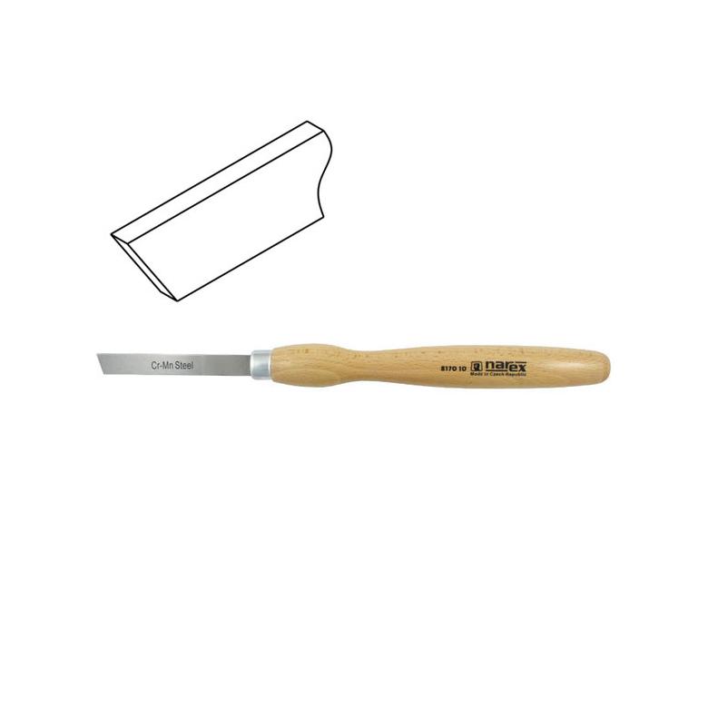 NAREX Dłuta tokarskie serii STANDARD LINE - zestaw 6szt w drewnianej kasecie (859503)