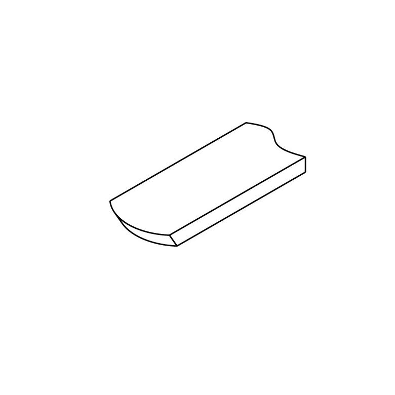 NAREX Dłuto tokarskie zaokrąglone serii HSS PROFI LINE (818204)