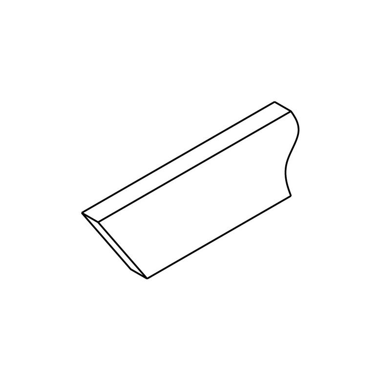 NAREX Dłuto tokarskie płaskie, skośne HSS serii PROFI LINE (818201)