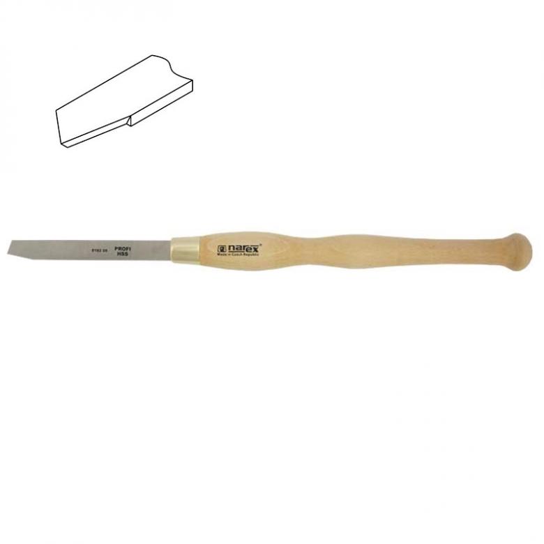 NAREX Dłuto tokarskie płaskie prawe serii HSS PROFI LINE (818205)