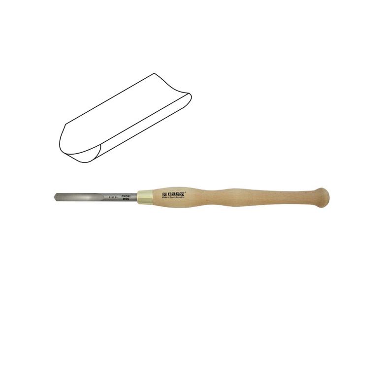 NAREX Dłuto tokarskie wklęsłe serii HSS PROFI LINE (819101)