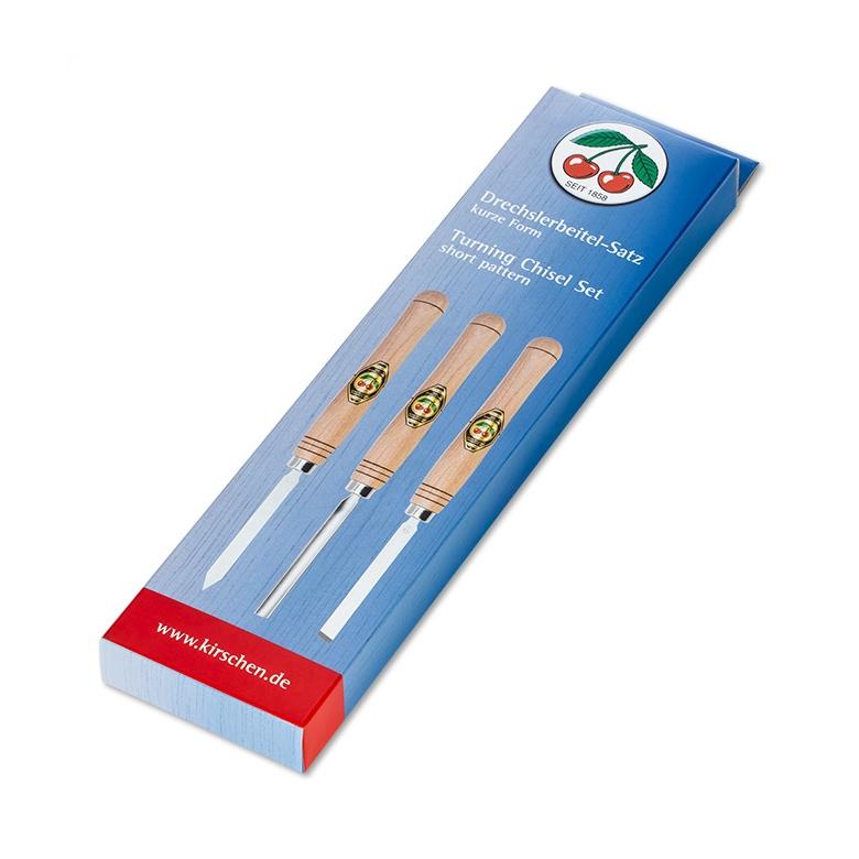 KIRSCHEN Dłuta tokarskie 3 szt (1635 SB)