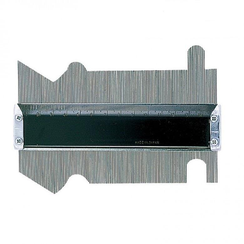 SHINWA Wzornik do przenoszenia kształtów 200mm (77984)