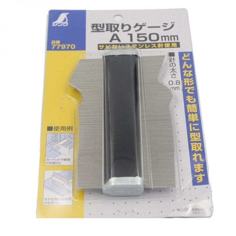 SHINWA Wzornik do przenoszenia kształtów 150mm (77970)