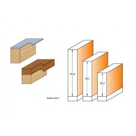 CMT Frez prosty z dolnym łożyskiem  I-50,8, D-19, L-109,5 S-12mm (906.690.11) 2