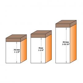 CMT Frez prosty na płytki wymienne  D-19, I-28,3, L-79, S-12,7mm (656.691.11) 2