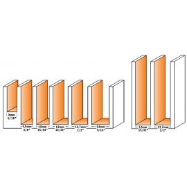 CMT Frez prosty na płytki wymienne  D-8, I-20, L-67, S-12,7mm (651.681.11) 2