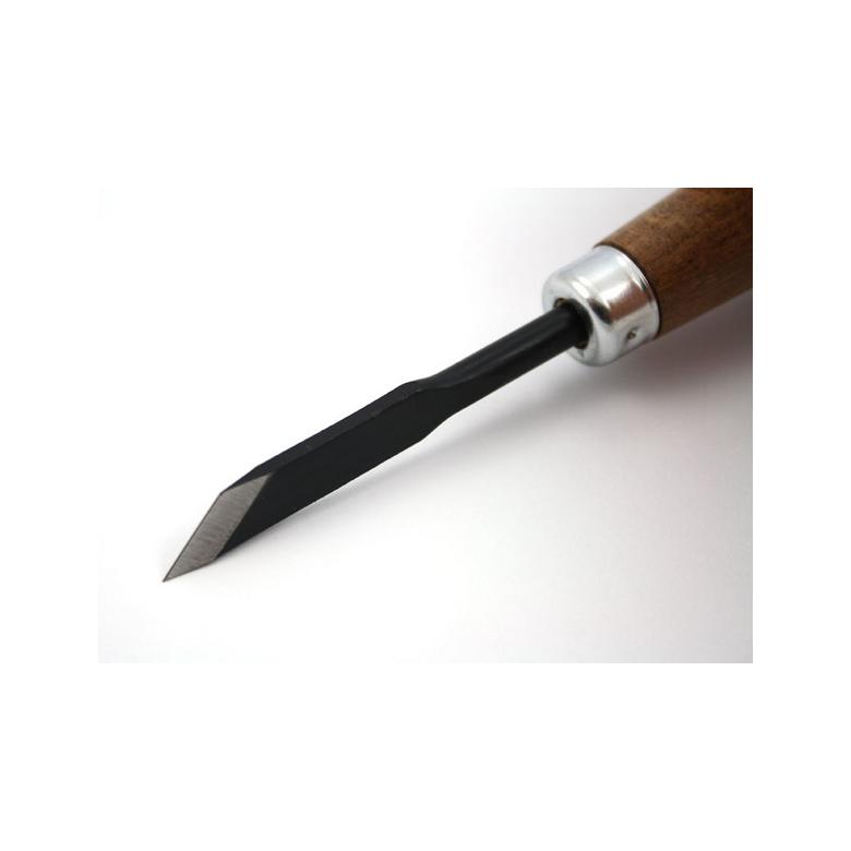 NAREX Dłuto rzeźbiarskie do drzeworytu skośne obustronne profil 1 serii PROFI (823100)