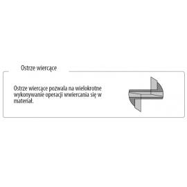 CMT Frez prosty z ostrzem wiercącym D-18 I-40 L-80 S-8mm (174.182.11) 2