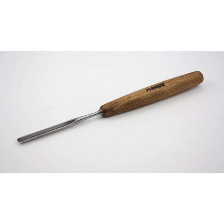 NAREX Dłuto rzeźbiarskie proste typu V100° profil 45 szer. 4mm serii PROFI (826904)