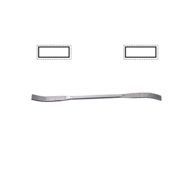 NAREX Pilnik rzeźbiarski prostokątny 180mm (872582)