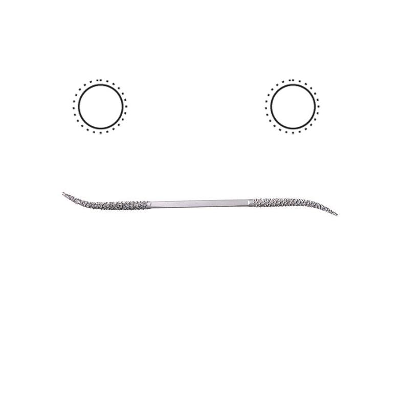 NAREX Pilnik rzeźbiarski okrągły  180mm (872586)