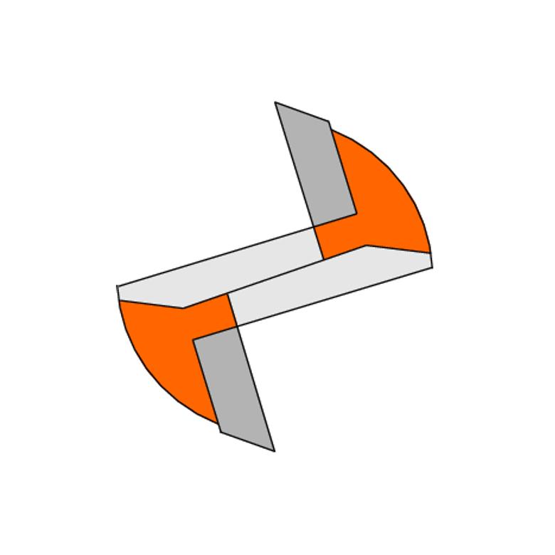 CMT Frez prosty krótki serii HM o średnicy 7mm, długość 18, trzpień 6