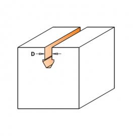 CMT Frez do uszczelek D-3,5 I-8 L-70 S-6 mm (713.001.11) 2