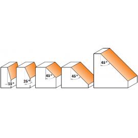 CMT Frez do ukosowania A-25° D-22,2 I-10 L-54,9 S-8mm (936.190.11) 2