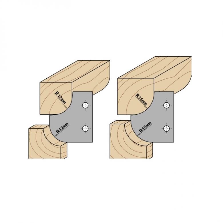 CMT Głowica zaokrąglająca do mebli D-136 B-50 (694.007.50)