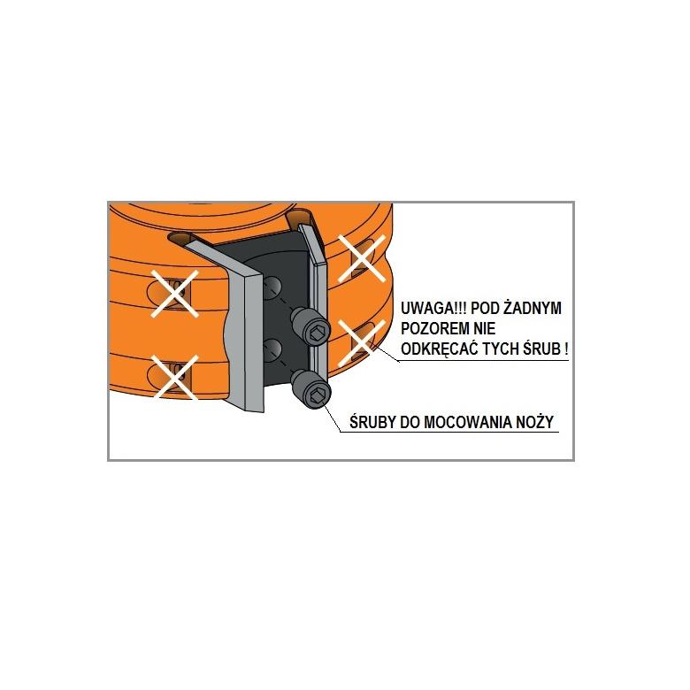 CMT Głowica do wręgów do noży profilowych D-100 B-30 (694.020.30)
